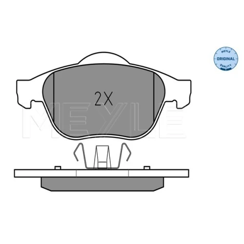 BRAKE PADS FOR DISC BRAKES - 1