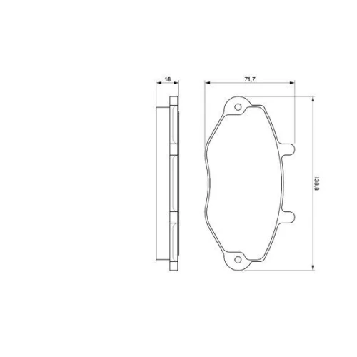 BRAKE PADS FOR DISC BRAKES - 0