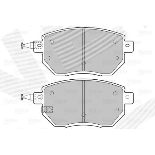 BRAKE PADS FOR DISC BRAKES - 1