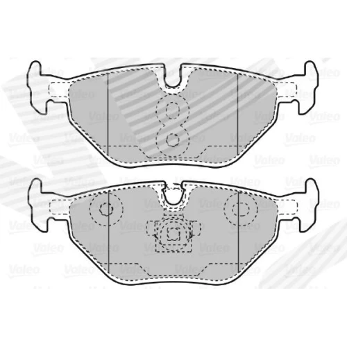 BRAKE PADS FOR DISC BRAKES - 1