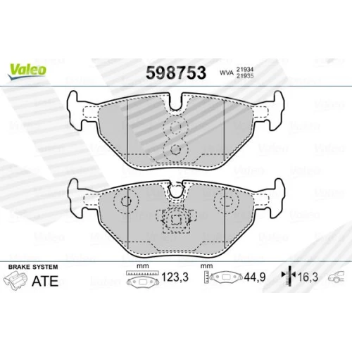 BRAKE PADS FOR DISC BRAKES - 0