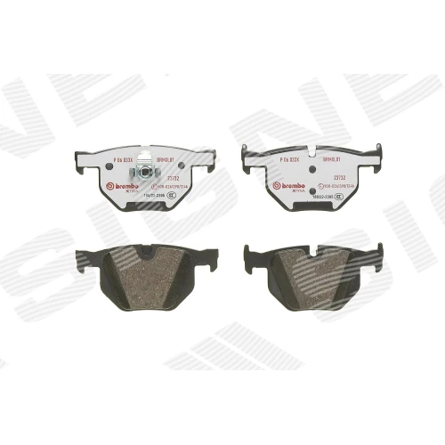 BRAKE PADS FOR DISC BRAKES - 1