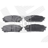 Brake pads for disc brakes