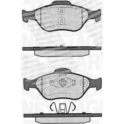 BRAKE PADS FOR DISC BRAKES - 0