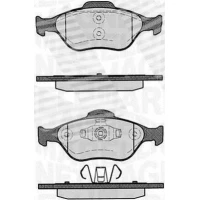 Brake pads for disc brakes