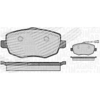 Brake pads for disc brakes