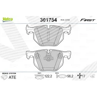 Brake pads for disc brakes