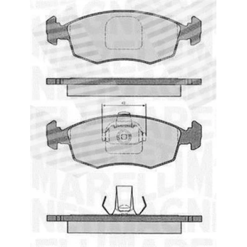 BRAKE PADS FOR DISC BRAKES - 0