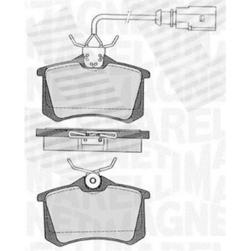 BRAKE PADS FOR DISC BRAKES - 0