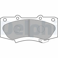 Brake pads for disc brakes