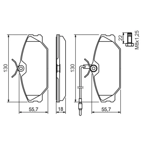 BRAKE PADS FOR DISC BRAKES - 4