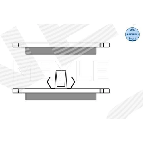 BRAKE PADS FOR DISC BRAKES - 1