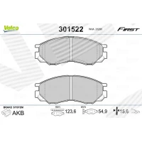 Brake pads for disc brakes