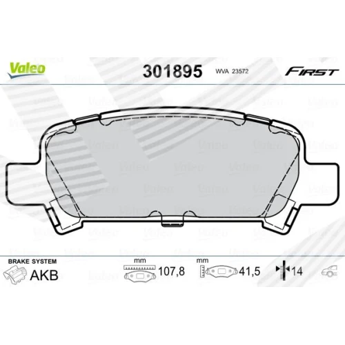 BRAKE PADS FOR DISC BRAKES - 0