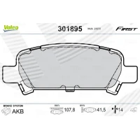 Brake pads for disc brakes