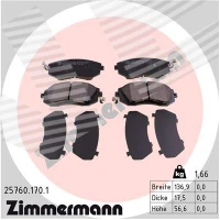 Brake pads for disc brakes