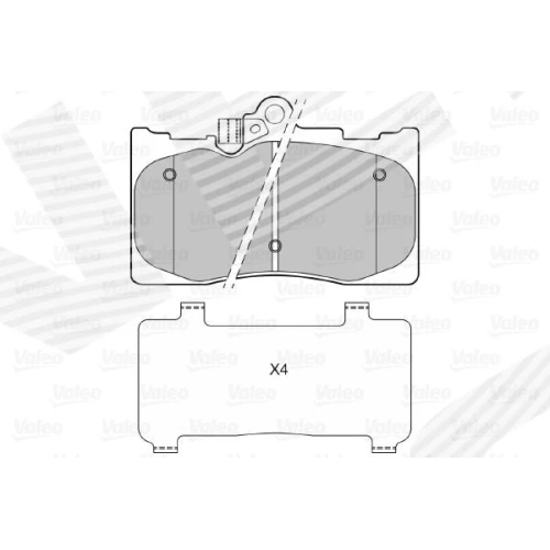 BRAKE PADS FOR DISC BRAKES - 1