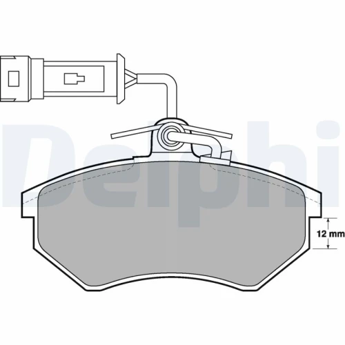 BRAKE PADS FOR DISC BRAKES - 0