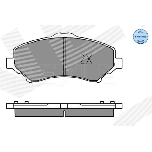 BRAKE PADS FOR DISC BRAKES - 1