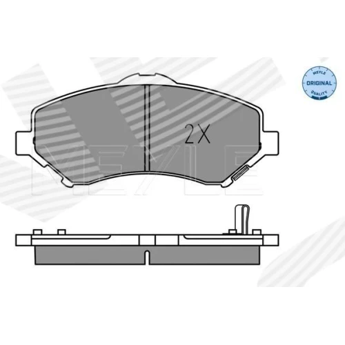 BRAKE PADS FOR DISC BRAKES - 0