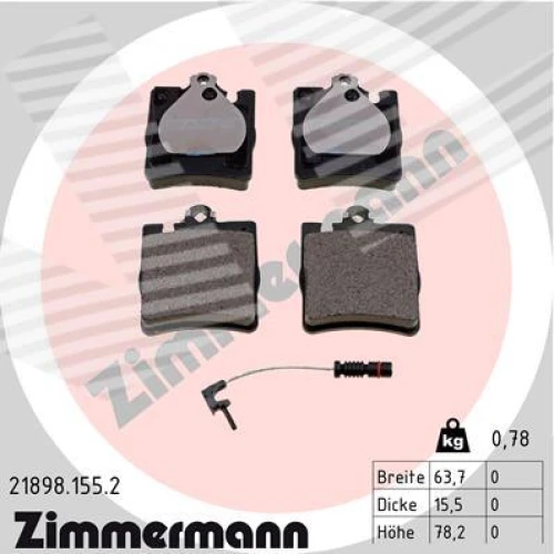 BRAKE PADS FOR DISC BRAKES - 0