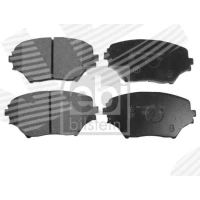 Brake pads for disc brakes