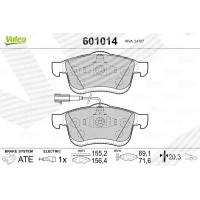 Brake pads for disc brakes