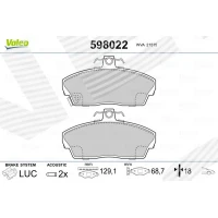 Brake pads for disc brakes