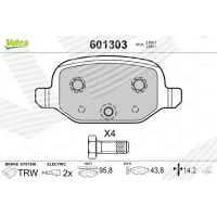 Brake pads for disc brakes