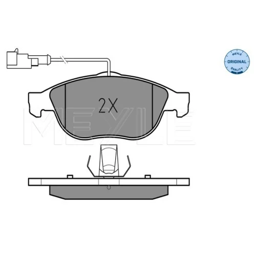 BRAKE PADS FOR DISC BRAKES - 1