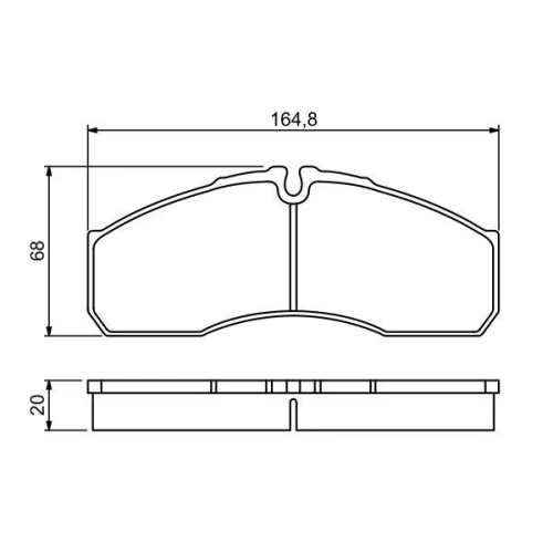 BRAKE PADS FOR DISC BRAKES - 6