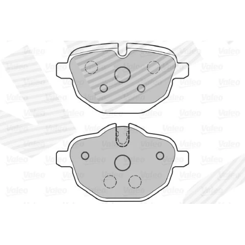 BRAKE PADS FOR DISC BRAKES - 1