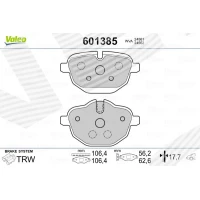 Brake pads for disc brakes