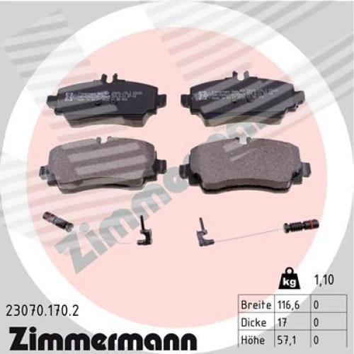 BRAKE PADS FOR DISC BRAKES - 0