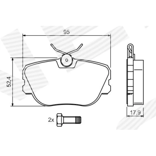 BRAKE PADS FOR DISC BRAKES - 4