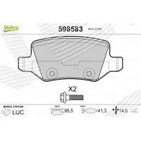 Brake pads for disc brakes