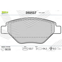 Brake pads for disc brakes