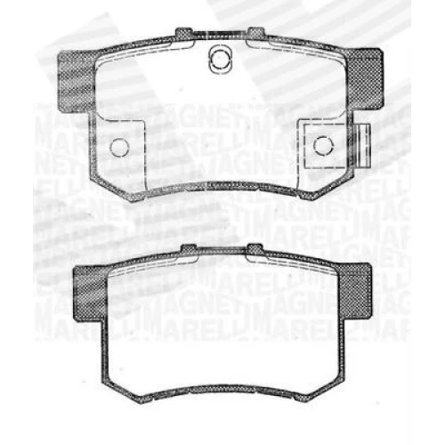 BRAKE PADS FOR DISC BRAKES - 0