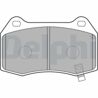 Brake pads for disc brakes