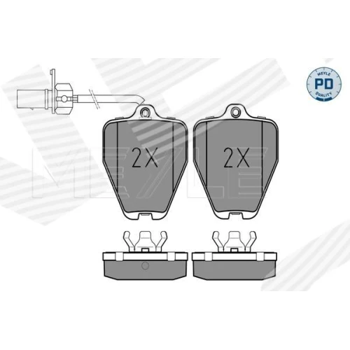 BRAKE PADS FOR DISC BRAKES - 0