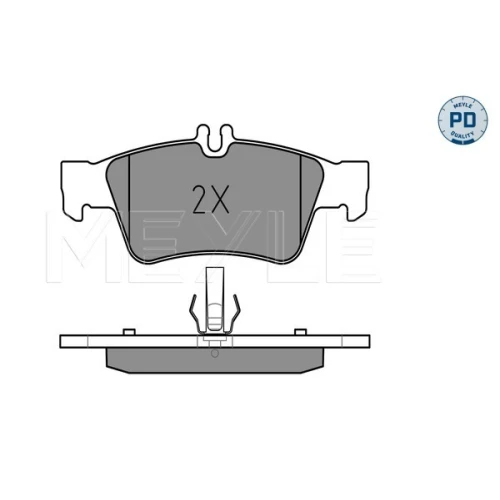 BRAKE PADS FOR DISC BRAKES - 1