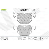 Brake pads for disc brakes