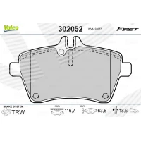 Brake pads for disc brakes