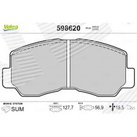 Brake pads for disc brakes