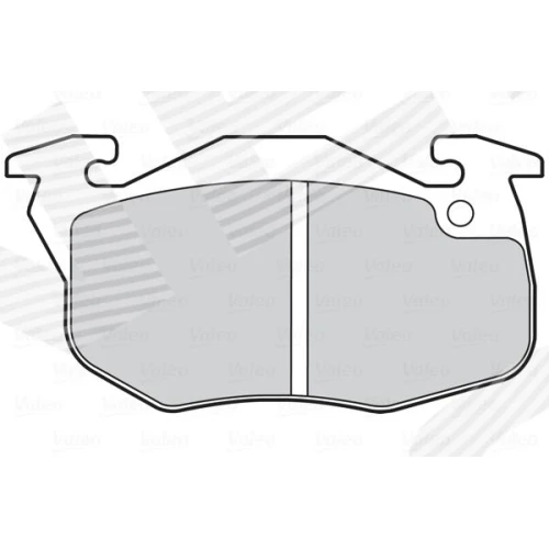 BRAKE PADS FOR DISC BRAKES - 1