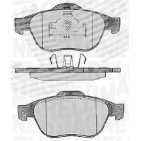 Brake pads for disc brakes