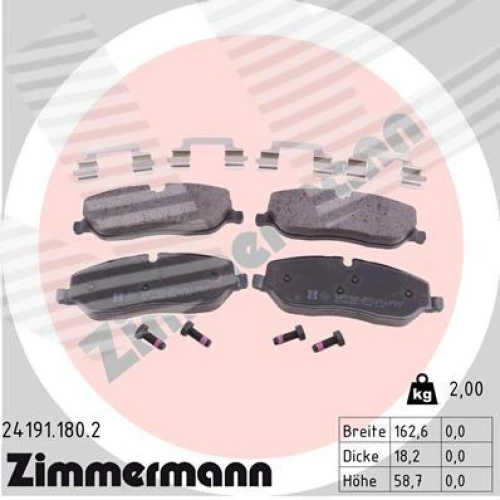 BRAKE PADS FOR DISC BRAKES - 0