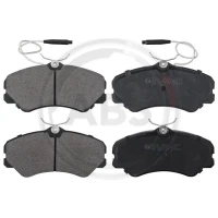 Brake pads for disc brakes