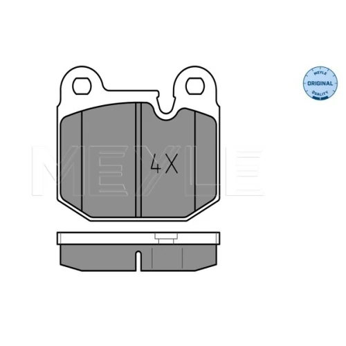 BRAKE PADS FOR DISC BRAKES - 1