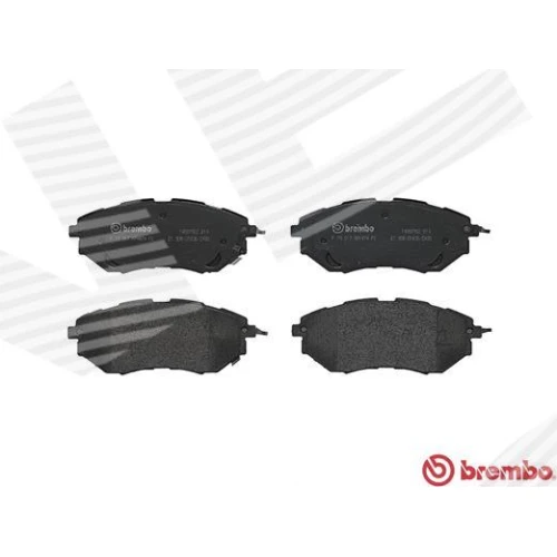 BRAKE PADS FOR DISC BRAKES - 1